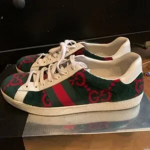 Gucci suede sneakers